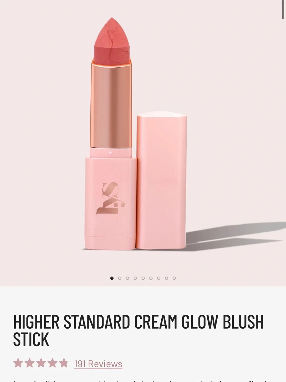 Lys Focused HIGHER STANDARD CREAM GLOW BLUSH STICK